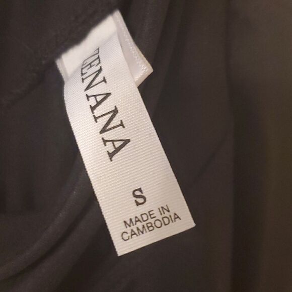 Zanana Outfitters Pocket Black Leggings Women's Size Small - Picture 5 of 6